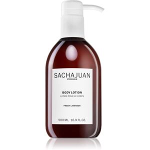 Sachajuan Body Lotion Fresh Lavender lágyító hidratáló testápoló levendula illatú 500 ml