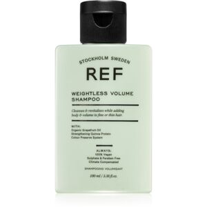 REF Weightless Volume Shampoo Sampon finom, lesimuló hajra dús haj a gyökerektől 100 ml