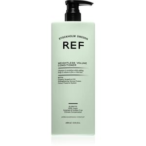 REF Weightless Volume Conditioner kondícionáló finom és lesimuló hajra dús haj a gyökerektől 1000 ml
