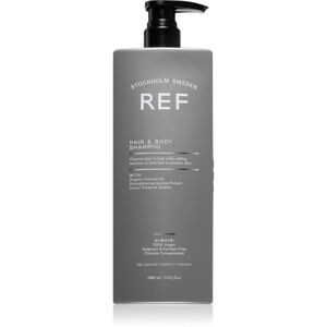 REF Hair & Body sampon és tusfürdő gél 2 in 1 1000 ml