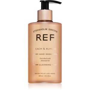 REF Hand Wash luxus hidratáló szappan kézre Peach & Almond 300 ml