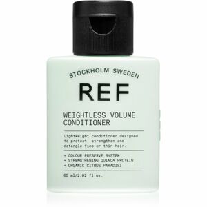 REF Weightless Volume Conditioner kondícionáló finom és lesimuló hajra dús haj a gyökerektől 60 ml