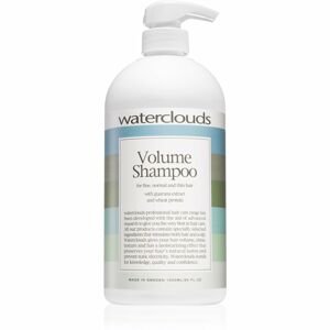 Waterclouds Volume Shampoo tömegnövelő sampon a selymes hajért 1000 ml