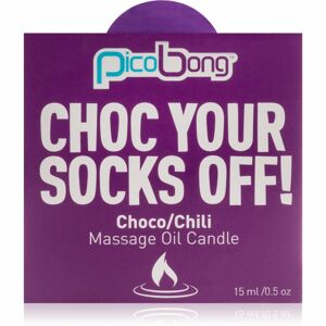 Pico Bong Massage Oil Candle masszázsgyertya Choco & Chilli 15 ml