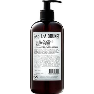 L:A Bruket Body folyékony szappan citromfűvel kézre és testre 450 ml