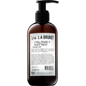 L:A Bruket Body folyékony szappan muskátlival kézre és testre 250 ml