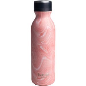 Smartshake Bohtal rozsdamentes kulacs szín Pink Marbel 600 ml