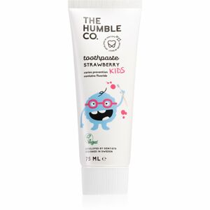 The Humble Co. Natural Toothpaste Kids természetes fogkrém gyermekeknek eper ízzel 75 ml