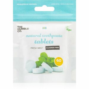 The Humble Co. Natural Toothpaste Tablets drazsé fluoridmentes 60 db
