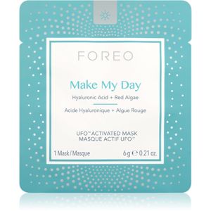 FOREO UFO™ Make My Day ápoló arcmaszk hidratáló hatással 7 x 6 g