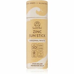 Suntribe Sports Zinc Stick ásványi védőkrém érzékeny területekre ceruzában SPF 30 Original White 30 g