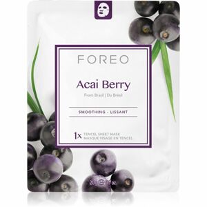 FOREO Farm to Face Sheet Mask Acai Berry antioxidáns fátyolmaszk 3x20 ml