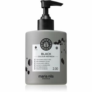 Maria Nila Colour Refresh Black gyengéd tápláló maszk tartós színes pigmentekkel 4 – 10 alkalommal mosásálló 2.00 300 ml