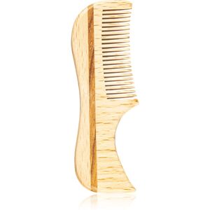 Golden Beards Eco Wood Comb 7.5cm + Moustache Wax szett (szakállra)