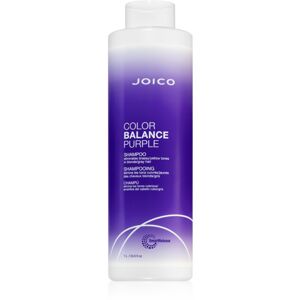 Joico Color Balance Purple Shampoo lila sampon semlegesíti a sárgás tónusokat 1000 ml