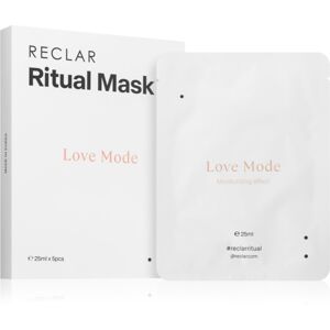 RECLAR Ritual Mask Love Mode egyszer használatos fátyolmaszk arcra minden bőrtípusra 5 db