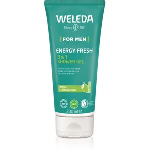 Weleda Energy Fresh 3in1 tisztító gél 3 in 1 hajra és a testre uraknak 200 ml