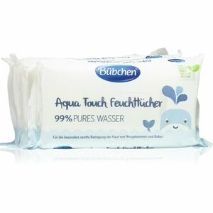 Bübchen Aqua Touch nedves törlőkendők gyermekeknek 3x48 db