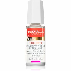 Mavala Nail Beauty Colorfix fedő lakk a körmökre a tökéletes védelemért és intenzív fényért 10 ml