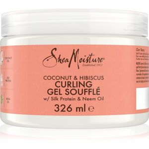 Shea Moisture Coconut & Hibiscus szuflé a hullámos és göndör hajra 340 g