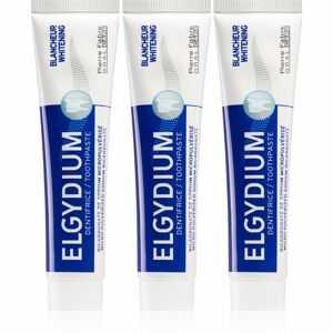 Elgydium Whitening fogkrém fehérítő hatással 3 db