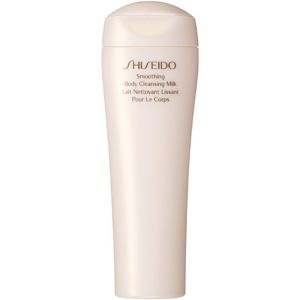 Shiseido Global Body Care Smoothing Body Cleansing Milk tusoló testápoló tej a feszes bőrért 200 ml