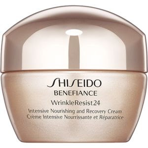 Shiseido Benefiance WrinkleResist24 Intensive Nourishing and Recovery Cream intenzív tápláló krém a ráncok ellen 50 ml