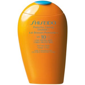 Shiseido Sun Care Protective Tanning Emulsion napozótej SPF 10