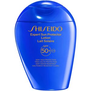 Shiseido Expert Sun Protector Lotion SPF 50+ naptej arca és testre SPF 50+ 150 ml