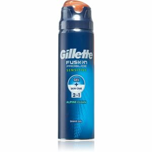 Gillette Fusion Proglide Sensitive borotválkozási gél 2 az 1-ben Alpine Clean 170 ml