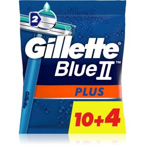 Gillette Blue II Plus eldobható borotvák uraknak 14 db