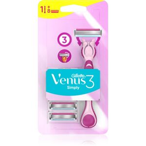 Gillette Venus Simply Női borotva 8 náhradních hlavic