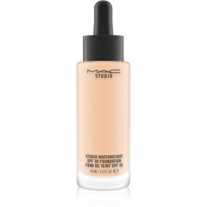 MAC Cosmetics Studio Waterweight SPF 30 Foundation könnyű hidratáló make-up SPF 30 árnyalat NC 20 30 ml