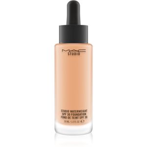 MAC Cosmetics Studio Waterweight SPF 30 Foundation könnyű hidratáló make-up SPF 30 árnyalat NC 37 30 ml