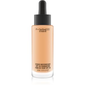 MAC Cosmetics Studio Waterweight SPF 30 Foundation könnyű hidratáló make-up SPF 30 árnyalat NC 42 30 ml