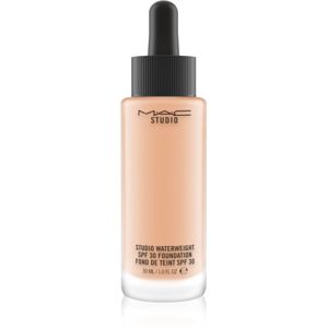 MAC Cosmetics Studio Waterweight SPF 30 Foundation könnyű hidratáló make-up SPF 30 árnyalat NW18 30 ml