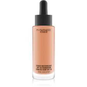 MAC Cosmetics Studio Waterweight SPF 30 Foundation könnyű hidratáló make-up SPF 30 árnyalat NW 35 30 ml