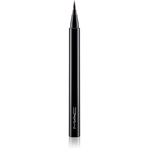 MAC Cosmetics Brushstroke 24 Hour Liner ultra-fekete szemhéjtus árnyalat Brushbrown 0.67 g