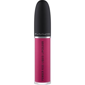 MAC Cosmetics Powder Kiss Liquid Lipcolour mattító folyékony rúzs árnyalat Make it Fashun! 5 ml