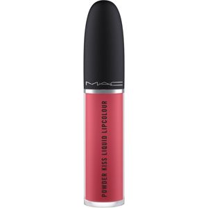 MAC Cosmetics Powder Kiss Liquid Lipcolour mattító folyékony rúzs árnyalat A Little Tamed 5 ml