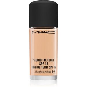 MAC Cosmetics Mini Studio Fix Fluid mattító make-up SPF 15 árnyalat NC25 15 ml