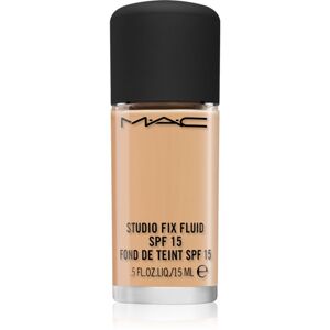 MAC Cosmetics Mini Studio Fix Fluid mattító make-up SPF 15 árnyalat NC37 15 ml