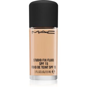 MAC Cosmetics Studio Fix Fluid Mini mattító make-up SPF 15 árnyalat NC18 15 ml