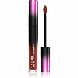 MAC Cosmetics Love Me Liquid Lipcolour krémes rúzs szatén finish-el árnyalat Batted Breath 3,1 ml