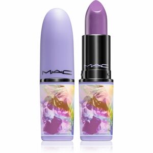 MAC Cosmetics Botanic Panic Matte Lipstick rúzs matt hatással árnyalat Forget-Me-Naughty 3 g