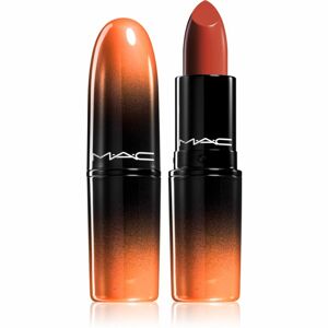 MAC Cosmetics Love Me Lipstick selyem rúzs árnyalat Hot as Chili 3 g