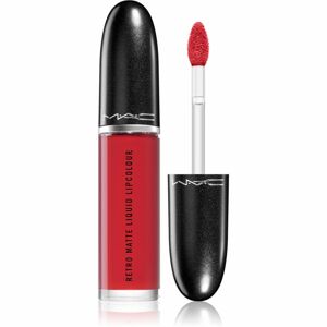 MAC Cosmetics Retro Matte Liquid Lipcolour mattító folyékony rúzs árnyalat Ruby Phew! 5 ml