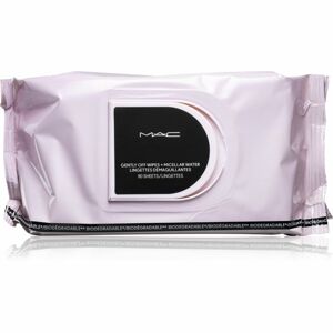 MAC Cosmetics Gently Off Wipes + Micellar Water Sminkeltávolító kendők 80 db