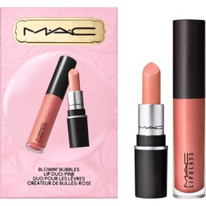 MAC Cosmetics Bubbles & Bows Blowin Bubbles Lip Duo ajándékszett Pink (az ajkakra) árnyalat