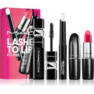MAC Cosmetics Lashes To Lips Kit ajándékszett árnyalat Pink